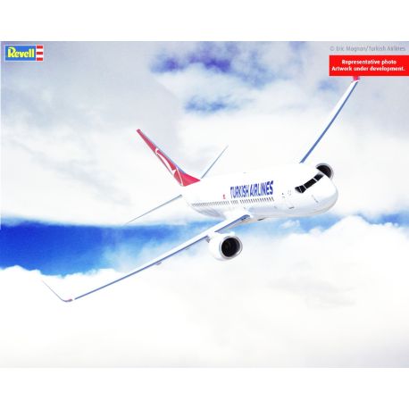 Model Set Boeing 737-800 Turkish Airlines, Revell Modellbausatz mit Basiszubehör