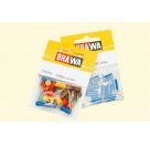 10 Muffen rund, blau