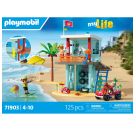 Rettungsturm mit Beach buggy