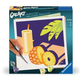 Ravensburger CreArt - Malen nach Zahlen 25560 - Mocktail Ananas - ab 12 Jahren