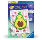 Ravensburger CreArt 25881 - Avocado - Malen nach Zahlen für Kinder ab 7 Jahre