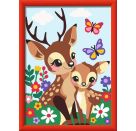 Ravensburger CreArt - Malen nach Zahlen 25889 - Fröhliche Hirsche - ab 9 Jahren