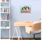 Ravensburger CreArt - Malen nach Zahlen 25890 - Hunde im Körbchen - ab 9 Jahren