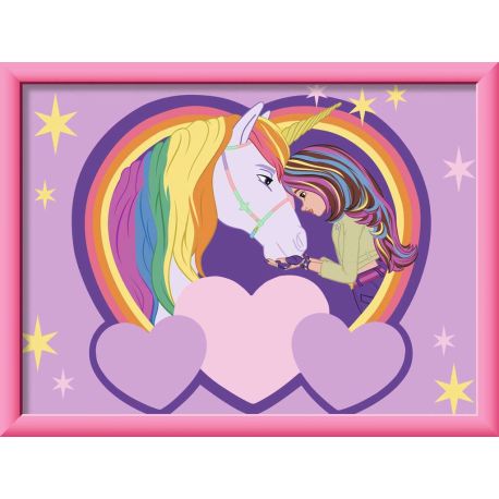 Ravensburger CreArt - Malen nach Zahlen 25892 - Unicorn Academy: Sophia   Wildstar - ab 9 Jahren