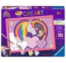 Ravensburger CreArt - Malen nach Zahlen 25892 - Unicorn Academy: Sophia   Wildstar - ab 9 Jahren