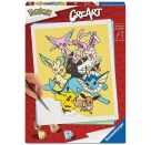 Ravensburger CreArt - Malen nach Zahlen 25897 - Pokémon All-time Favorites - ab 12 Jahren