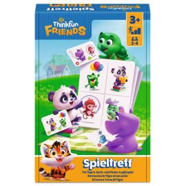 ThinkFun - 76653 - Spieltreff - Das Such- und Finde Logikspiel mit Tia Tiger und ihren Freunden! Logikspiel ab 3 Jahre