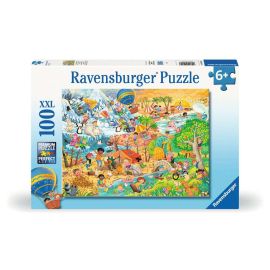 Ravensburger Puzzle - 12004050 Die 4 Jahreszeiten - Puzzle für Kinder ab 6 Jahren, mit 100 Teilen im XXL-Format