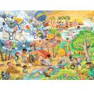 Ravensburger Puzzle - 12004050 Die 4 Jahreszeiten - Puzzle für Kinder ab 6 Jahren, mit 100 Teilen im XXL-Format