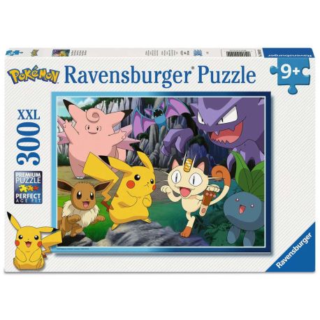 Ravensburger Kinderpuzzle - 12004142 Fang die Pokémon! - Pokémon Puzzle für Kinder ab 9 Jahren, mit 300 Teilen im XXL-
