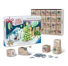 Ravensburger Puzzle Adventskalender 12004246 – 24x 54 Teile Puzzle, alle 24 Motive können nach Belieben aneinander gep