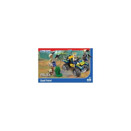BlueBrixx - Waldpolizei: Quad Patrouille