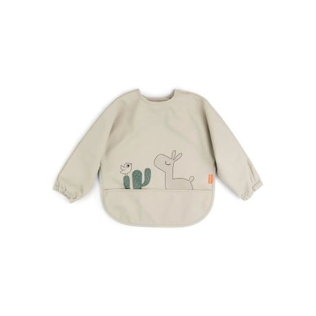 Ärmeltaschen-Lätzchen Lalee Sand
