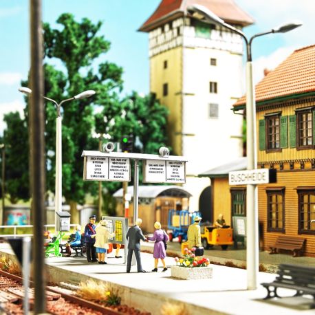 H0 Bahnhof Ausgestaltung