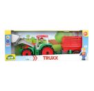 TRUXX Traktor mit Heuanhänger, Schaukarton