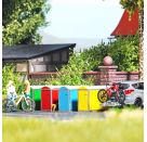 BUSCH H0 4 Fahrradboxen