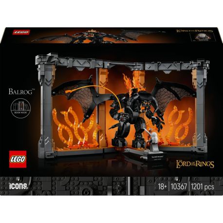 LEGO® Icons 10367 Der Herr der Ringe: Balrog Bücherstütze