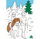 Zaubermalblock. Magische Muster. Pferde