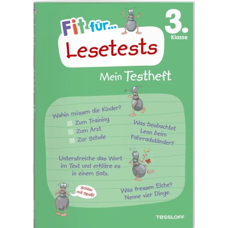 Fit für Lesetests 3. Klasse.