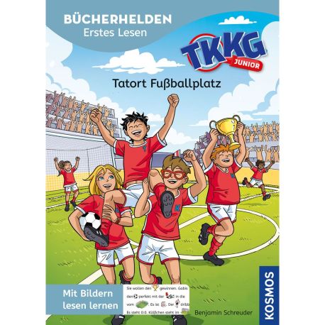 TKKG Junior, Bücherhelden Vorschule, Tatort Fußballplatz