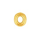Zahl 0 gold 102 cm / Number 0 gold 40