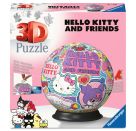 Ravensburger 3D Puzzle 11630 - Puzzle-Ball Hello Kitty - Puzzle-Ball für Erwachsene und Kinder ab 6 Jahren