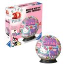 Ravensburger 3D Puzzle 11630 - Puzzle-Ball Hello Kitty - Puzzle-Ball für Erwachsene und Kinder ab 6 Jahren