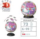 Ravensburger 3D Puzzle 11630 - Puzzle-Ball Hello Kitty - Puzzle-Ball für Erwachsene und Kinder ab 6 Jahren