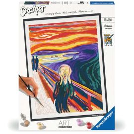 Ravensburger CreArt - Malen nach Zahlen 23691 - E. Munch: The Scream Der Schrei - ab 14 Jahren