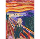 Ravensburger CreArt - Malen nach Zahlen 23691 - E. Munch: The Scream Der Schrei - ab 14 Jahren