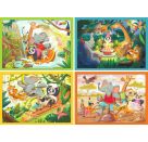 Speedy Puzzle - 12004171 von Ravensburger - 4 Puzzles mit 35 Teilen und 32 Speedy Chips – Wer puzzelt am schnellsten u