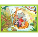 Speedy Puzzle - 12004171 von Ravensburger - 4 Puzzles mit 35 Teilen und 32 Speedy Chips – Wer puzzelt am schnellsten u