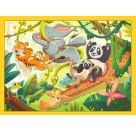 Speedy Puzzle - 12004171 von Ravensburger - 4 Puzzles mit 35 Teilen und 32 Speedy Chips – Wer puzzelt am schnellsten u