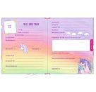 Freundebuch – Meine Freunde - mit Plüsch-Patch (Einhorn-Paradies)