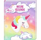 Freundebuch – Meine Freunde - mit Plüsch-Patch (Einhorn-Paradies)