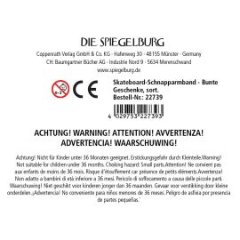 Skateboard-Schnapparmband