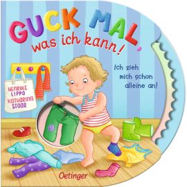 Guck mal, was ich kann! Ich zieh mich schon alleine an!