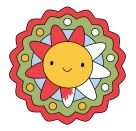 Mein erster Glitzer-Malspaß – Mandalas - Mit 16 bunten Glitzerseiten