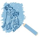 Meine ersten Zauberbilder - (Wilde Tiere, Weltall, Dinos, Bauernhof)