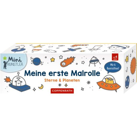 Meine erste Malrolle - Sterne   Planeten
