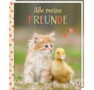 Freundebuch – Alle meine Freunde - mit über 100 Stickern - Tierkinder