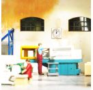 BUSCH H0 A-Set: Spritzgussmaschine