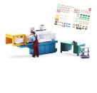 BUSCH H0 A-Set: Spritzgussmaschine