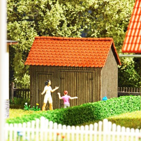 BUSCH H0 Geräteschuppen