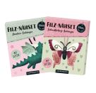 Filz-Nähset - Schmetterling / Drache
