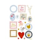 Sticker und Etiketten – Stickerbogen mit 100 Stickern - LandLust