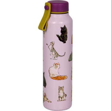 Isolierflasche - I love cats