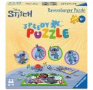 Speedy Puzzle Stitch, 12004178, von Ravensburger - 4 Puzzles mit 35 Teilen und 32 Speedy Chips – Wer puzzelt am schnel