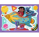 Speedy Puzzle Stitch, 12004178, von Ravensburger - 4 Puzzles mit 35 Teilen und 32 Speedy Chips – Wer puzzelt am schnel