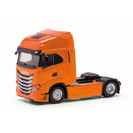 herpa - Iveco S-Way Solozugmaschine 2achs, tieforange